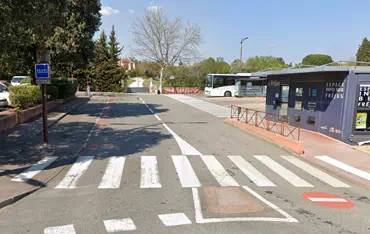 Station taxi gare routière